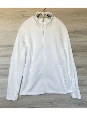 NWOT- Women's Spyder Full Zip Sweater Jacket, White